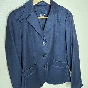 Les Copains Blue Suit Pants and Jacket 42